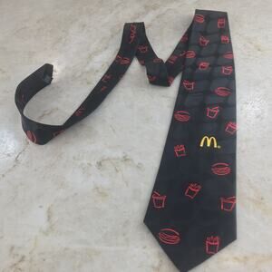 Mc DONALD'S COLLECTION CORPORATE ALL SILK NECKTIE